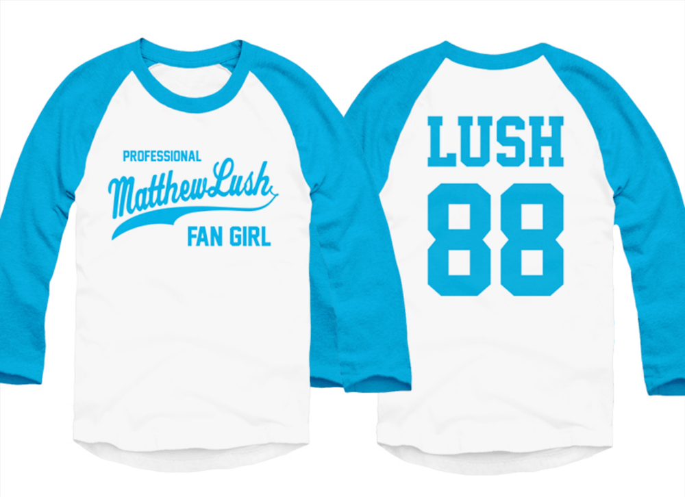 Lush Fan Girl White Shirt